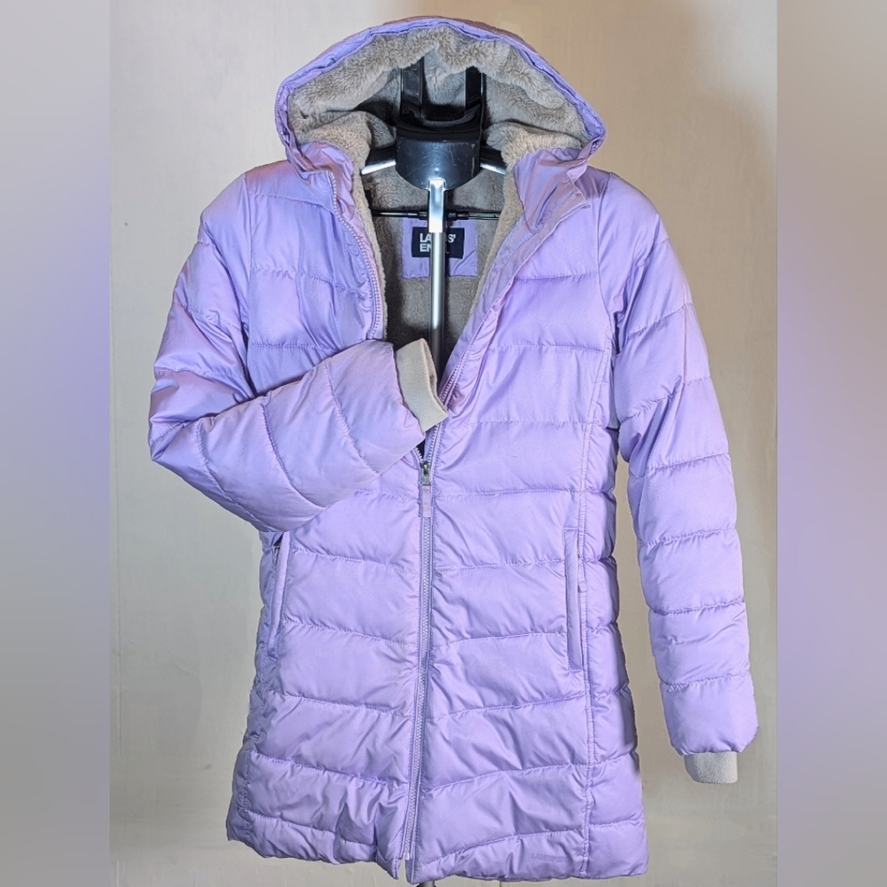 Lands' End Lavender Puffer Jacket🪻